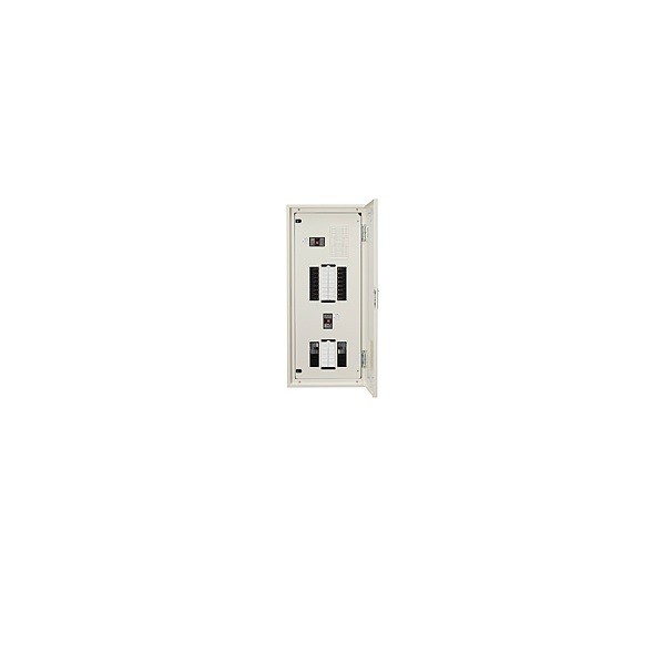 日東工業 動力電気回路付（三相3線式） 電気回路 ヨコ500×タテ1200×フカサ120粍 皮膚軟化剤ペンキ塗り(2.5Y9/1) NLA10-24-P102JC 1点