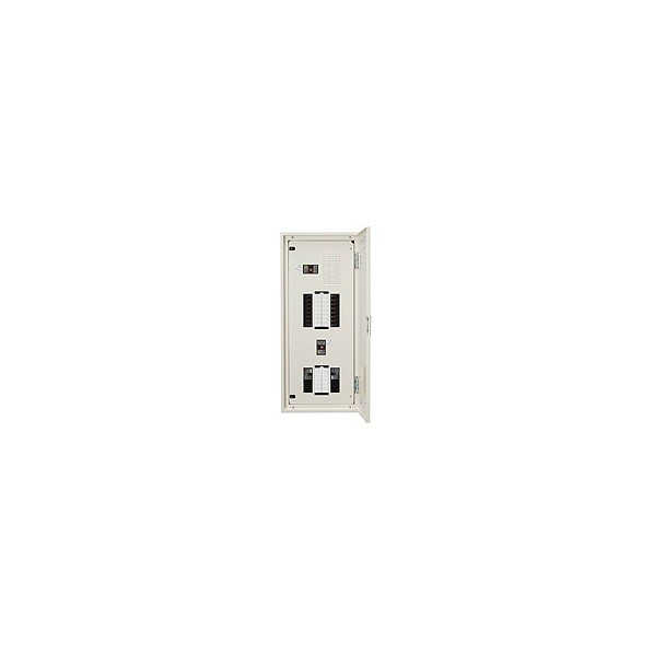 日東工業 動力電気回路付（三相3線式） 電気回路 ヨコ500×タテ1300×フカサ120粍 皮膚軟化剤ペンキ塗り(2.5Y9/1) NLA10-28-P102JC 1点