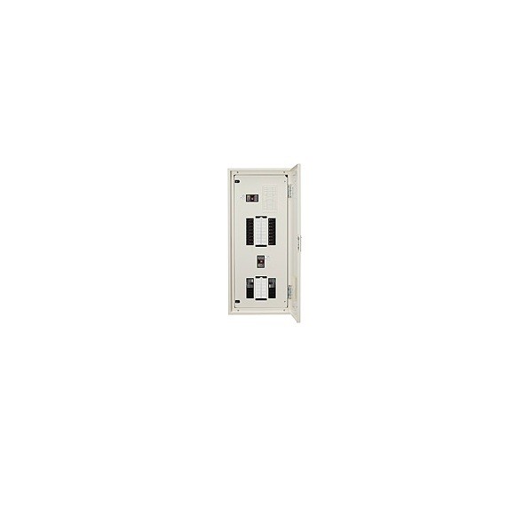 日東工業 動力電気回路付（三相3線式） 電気回路 ヨコ500×タテ1600×フカサ120粍 皮膚軟化剤ペンキ塗り(2.5Y9/1) NLA10-52-P102JC 1点