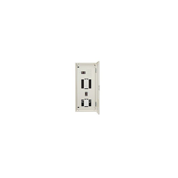 日東工業 動力電気回路付（三相3線式） 電気回路 ヨコ500×タテ1500×フカサ160粍 皮膚軟化剤ペンキ塗り(2.5Y9/1) NLA20-28-P102JC 1点