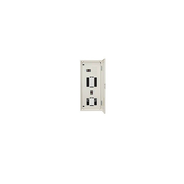 日東工業 動力電気回路付（三相3線式） 電気回路 ヨコ500×タテ1600×フカサ160粍 ともし火ベージュペンキ塗り(5Y7/1) NLA25-36-P102J 1点