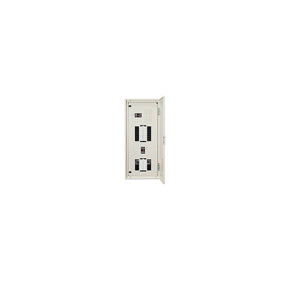 日東工業 動力電気回路付（三相3線式） 電気回路 ヨコ500×タテ1700×フカサ160粍 皮膚軟化剤ペンキ塗り(2.5Y9/1) NLA25-44-P102JC 1点