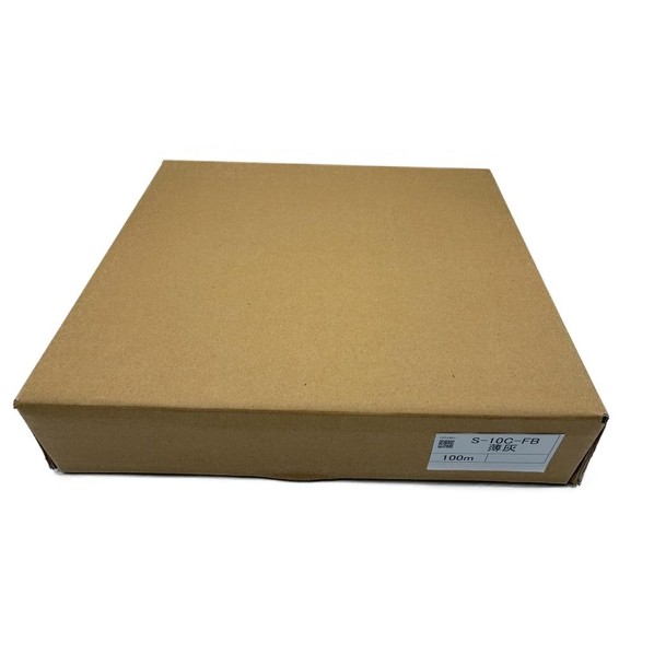 75Ω同軸有線テレビ BS･CS言いひろめる受付用 ( S-10C-FB ) S-10C-FB薄灰-100 100m