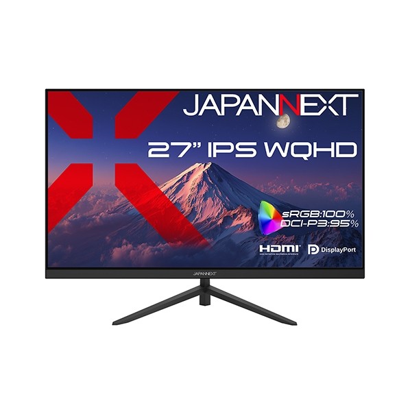 JAPANNEXT 液晶ディスプレイ 27型 ブラック JN-I27Q2 1台｜DIY FACTORY ONLINE SHOP