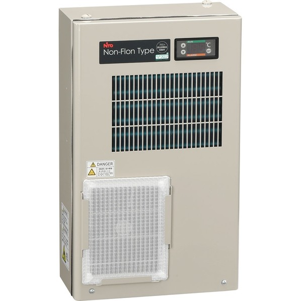 日東工業 レフクール（コンプレッサクーラ）ノンフロン手合い･横ずっぽう滑りだし型 ヨコ450×タテ1350×フカサ220粍 点火装置ベージュペンキ塗り(5Y7/1) PCN-290-2A 1点