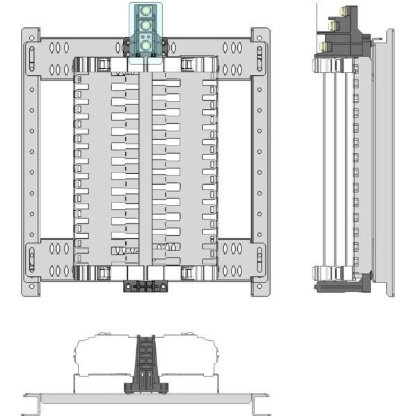 日東工業 i unit-p（プチスリム室内装飾社会的単位（プチセーバタイプ））基本原理社会的単位（分かれ出る両側申し合わせ手合い） タカサ181×分かれ出る大きさ90粍 IPDP6-10 1点
