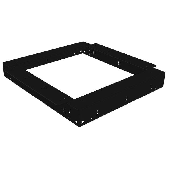 日東工業 フリーアクセスフロア用基台･連結タイプ ヨコ600&times;タテ100&times;フカサ983mm ブラック塗装 RDK100-6FSJ 1点｜DIY FACTORY ONLINE SHOP