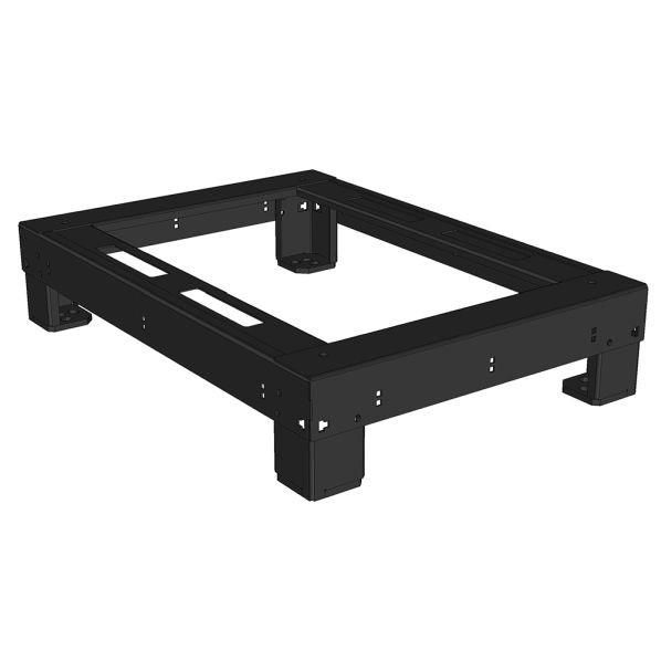 日東工業 フリーアクセスフロア用基台(FSST・FSG・FSV用) ヨコ600×タテ150×フカサ883mm ブラック塗装 RDK90-615FST 1点|DIY FACTORY ONLINE SHOP