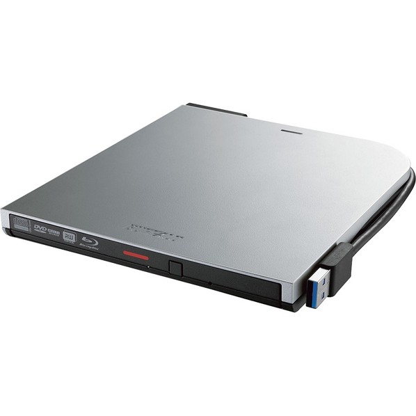 USB3.2(Gen1)対応 ポータブルBDドライブ 書込ソフト添付 シルバー BRXL-PTV6U3-SVB 1点|DIY FACTORY ONLINE SHOP