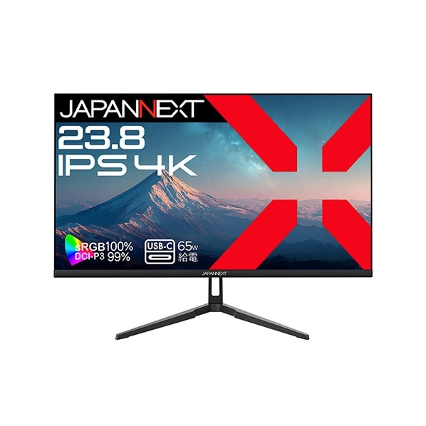 液晶見せびらかす 23.8型 黒いこと JN-IPS238U-C6 1点