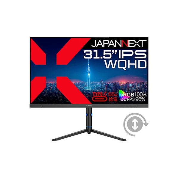 液晶見せびらかす 31.5型 黒いこと JN-IPS315Q-HSPC6 1点
