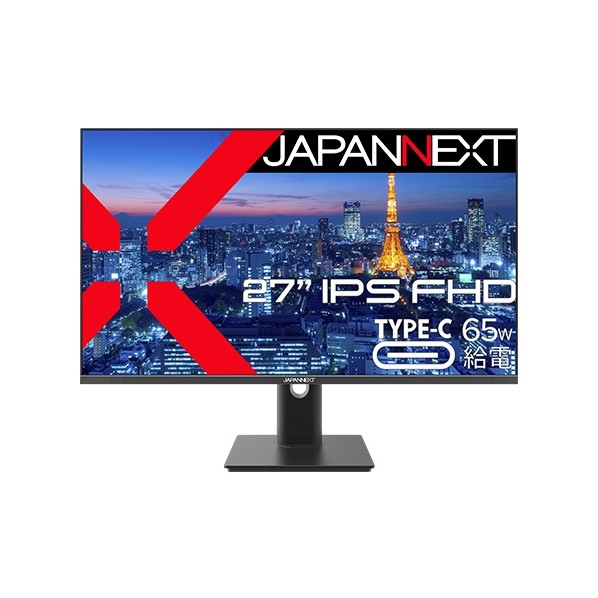 液晶ディスプレイ 27型 ブラック JN-IPS27FHDR-C65W-HSP 1点|DIY FACTORY ONLINE SHOP
