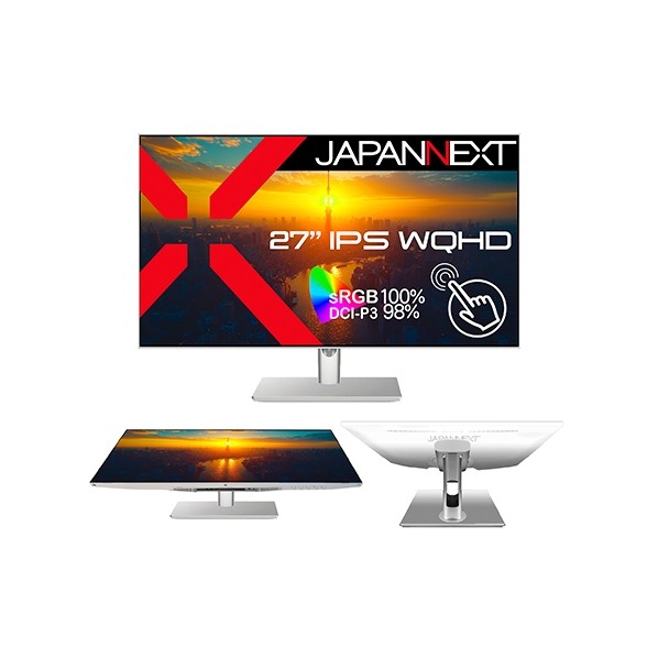 タッチパネル相応う液晶見せびらかす 27型 JN-IPS27WQHDR-C65W-FLD-T 1点