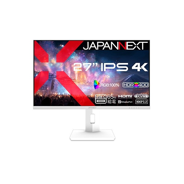 液晶見せびらかす 27型 白いこと JN-IPS27U2-HSPC6-W 1点