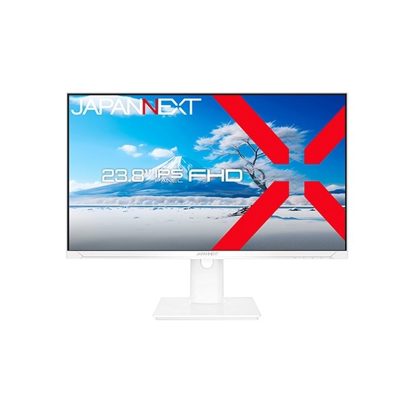 JAPANNEXT 液晶ディスプレイ 23.8型 ホワイト JN-IPS2381FHDR-HSP-W 1点|DIY FACTORY ONLINE SHOP