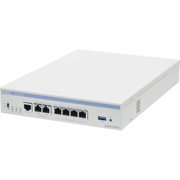 NEC 5年無償保証 10ギガビット対応小型・多機能ルータ UNIVERGE IX-R2530 H44mm×W210mm×D297mm BI000132 1点|DIY FACTORY ONLINE SHOP