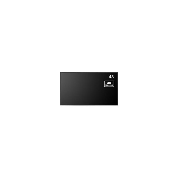 NEC 液晶見せびらかす 43型/3840×2160/HDMI、DisplayPort/黒いこと H561×W968.2×D67.1粍 LCD-MA431 1点