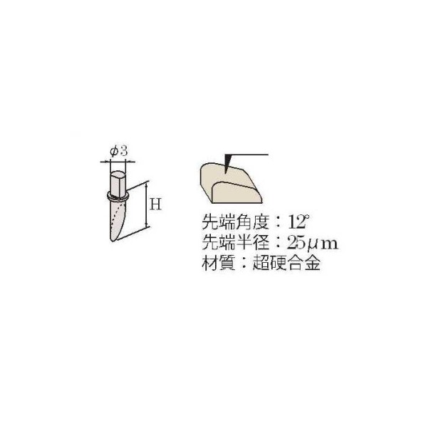 ミツトヨ 輪郭測定機 部品 354886/SPH-91スタイラス 1点