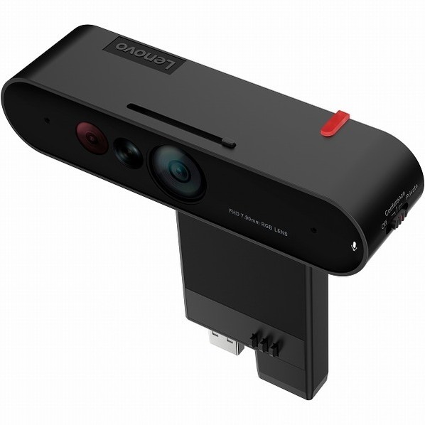 レノボ・ジャパン ThinkVision MC60(ショート) モニター Webカメラ 奥行41.5×高さ118.5×長さ123.2mm ブラック 4XC1K97399 1点|DIY FACTORY ONLINE SHOP