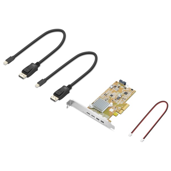 レノボ・ジャパン ThinkStation USB4 デュアルポート PCIeカード 長さ126mm 4XH1U58035 1点|DIY FACTORY ONLINE SHOP