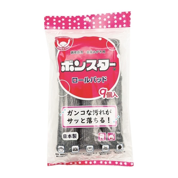 ロールパッド9個入 1ケース(10個&times;12袋入) B-174 1ケース｜DIY FACTORY ONLINE SHOP