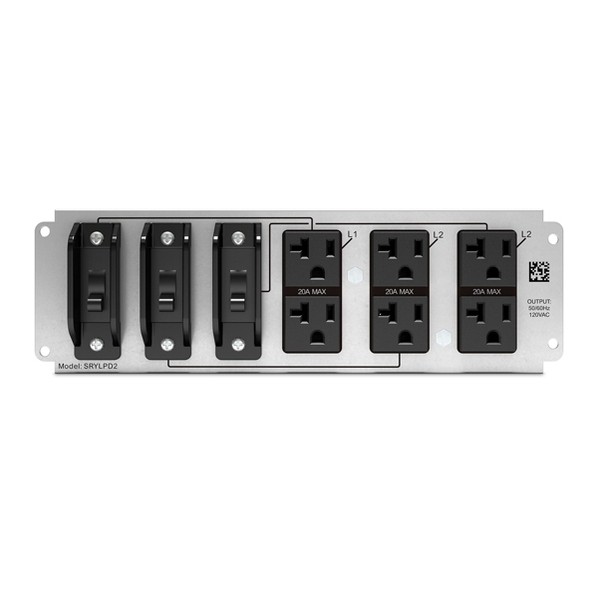 シュナイダーエレクトリックホールディングス APC Smart-UPS Modular Ultra バックプレートキット、5-15R/20R×6 SRYLPD2 1点