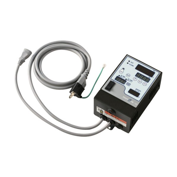 デジタル体温合わせる器 タイマー付100V用吊りひも取り付き品 MONOONE-120T-CD100