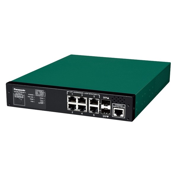 パナソニックEWネットワークス PoE給電スイッチングハブ GA-ML4TWPoE++ PN260496 1点|DIY FACTORY ONLINE SHOP