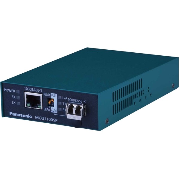 パナソニックEWネットワークス メディアコンバータ MCG1100SP-SX PN61324K 1点｜DIY FACTORY ONLINE SHOP