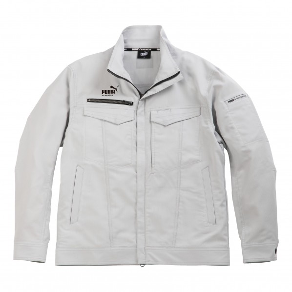 PUMA AT WORK やり方お召しものPUMA細工物上衣 LL しろがね色 PW-4021N 1枚