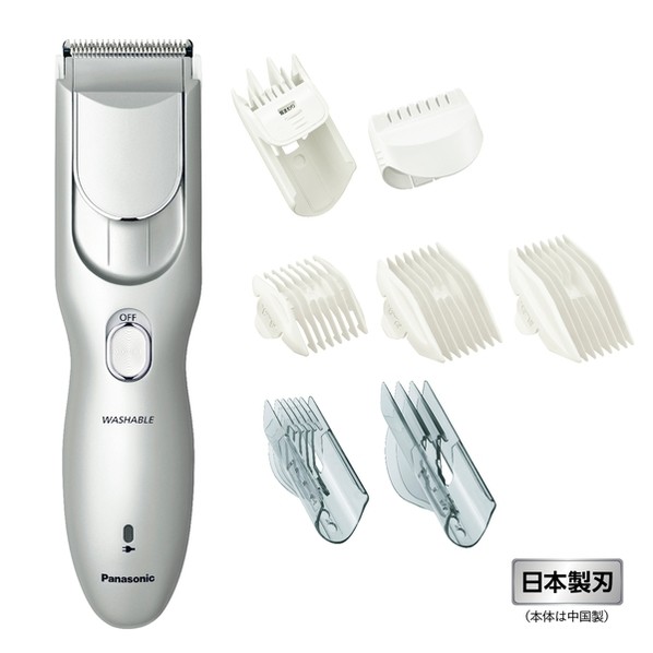 パナソニック ファミリーヘアーカッター しろがね色調 ER-GF82-S 1点