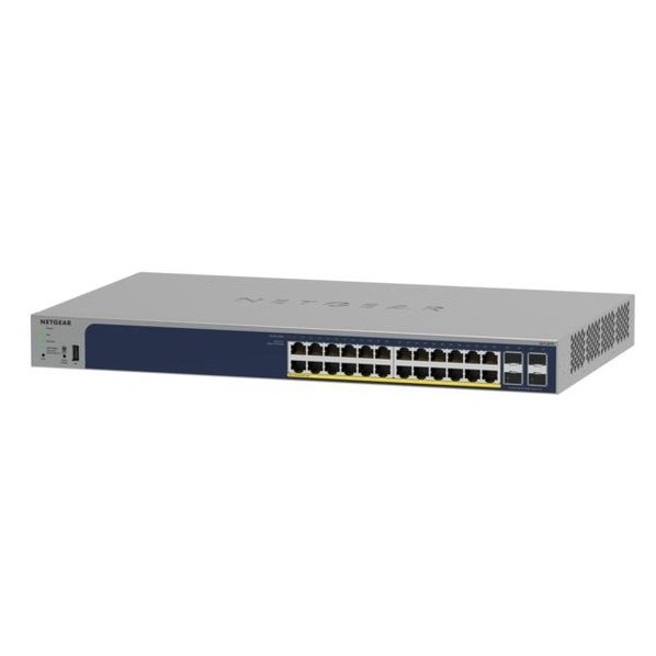 Netgear POE+対応 (190W) ギガビット24ポート L2+ アプリ&クラウドスマートスイッチ H43xW440xD257mm グレー GS728TP-300JPS 1点｜DIY FACTORY ONLINE SHOP