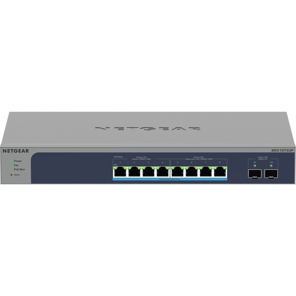 Netgear Ultra60 PoE++対応(295W)マルチギガ8ポート SFP+ 2スロット スマートスイッチ H43xW330xD206mm MS510TXUP-100AJS 1点|DIY FACTORY ONLINE SHOP
