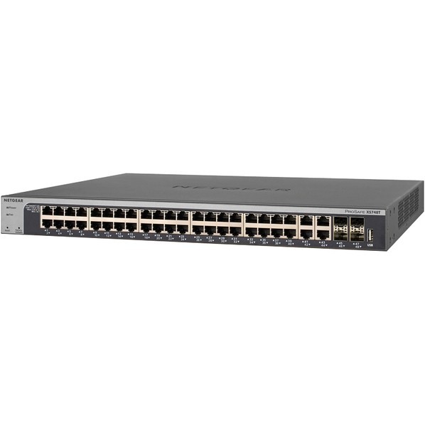 Netgear XS748T 10G 48ポートL2+スマートスイッチ H43xW440xD310mm グレー XS748T-100AJS 1点|DIY FACTORY ONLINE SHOP