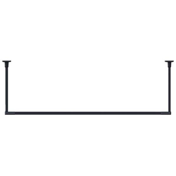 川口技研 ホスクリーン 固定式室内物干 BAR1-4513-BK 1組|DIY FACTORY ONLINE SHOP