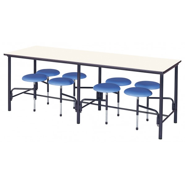 ニシキ工業株式会社 食堂テーブル オートリターン式 NSR-2175N-BL 1台｜DIY FACTORY ONLINE SHOP