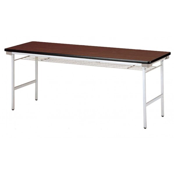 ニシキ工業株式会社 会議用折りたたみ式テーブル KU-1545チーク 1台|DIY FACTORY ONLINE SHOP