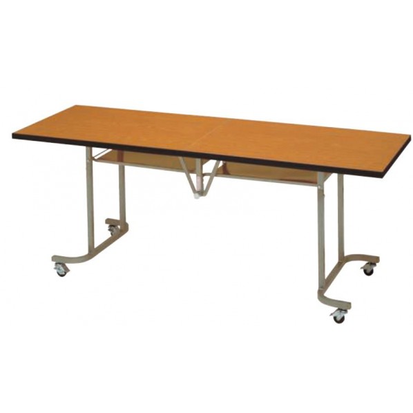 ニシキ工業株式会社 折りたたみ式フライトテーブル LK-1875Sチーク 1台｜DIY FACTORY ONLINE SHOP