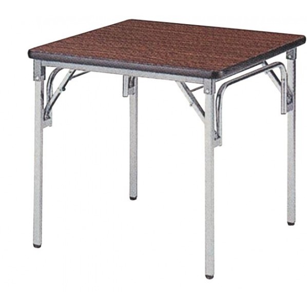 ニシキ工業株式会社 折りたたみ式ミーティングテーブル TGS-S7575チーク 1台｜DIY FACTORY ONLINE SHOP