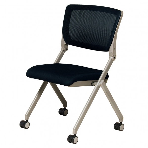 ニシキ工業株式会社 ネスティングチェア KRM-430GBK 1脚｜DIY FACTORY ONLINE SHOP