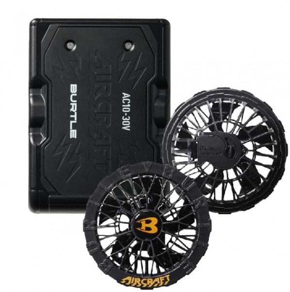 BURTLE 【2026年モデル】 30Vリチウムイオンバッテリー&ファンユニット AC10 AC10-1 1セット｜DIY FACTORY ONLINE SHOP 13,916円