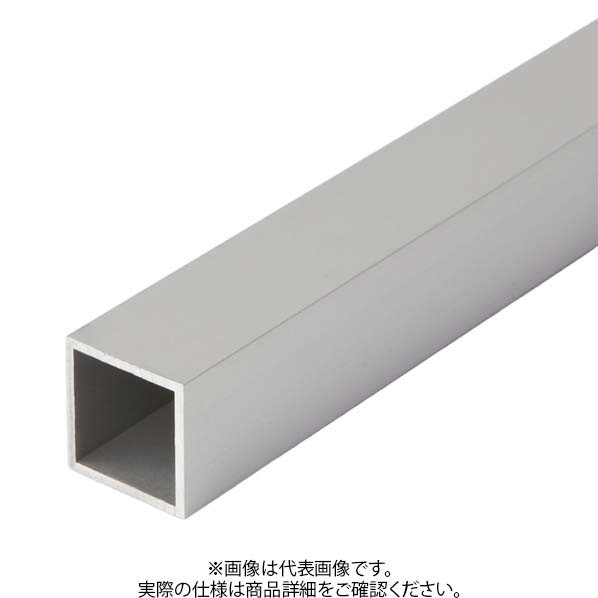 ※法人専用品※ACE(杉田エース) 等辺 アルミ 角パイプ 2.0×50×50×4000 シルバー 1本|DIY FACTORY ONLINE SHOP