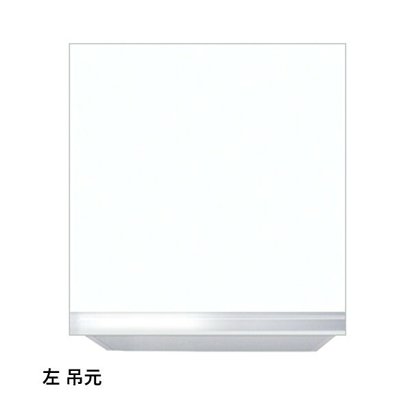 ワンド 不燃仕様吊り戸棚 (高さ60cm) 左 W45×D35.8×H60cm ホワイト KTD3-60-45FH-SW-L 1台|DIY FACTORY ONLINE SHOP
