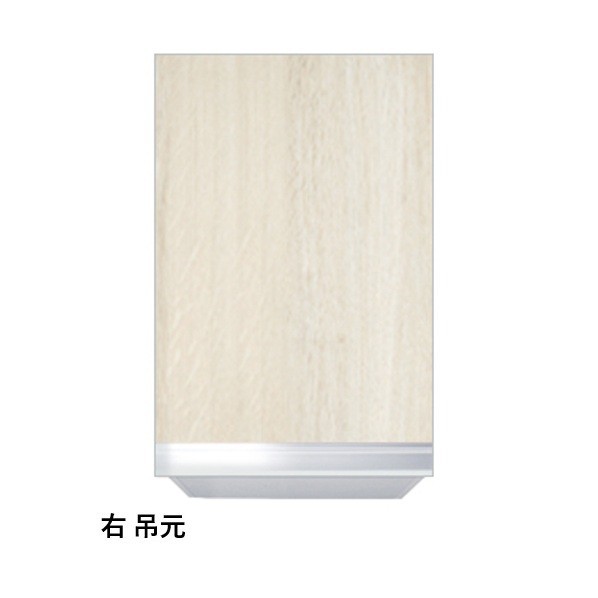 ワンド 不燃仕様吊り戸棚 (高さ60cm) 右 W30×D35.8×H60cm 木目 KTD3-60-30FH-RV-R 1台|DIY FACTORY ONLINE SHOP