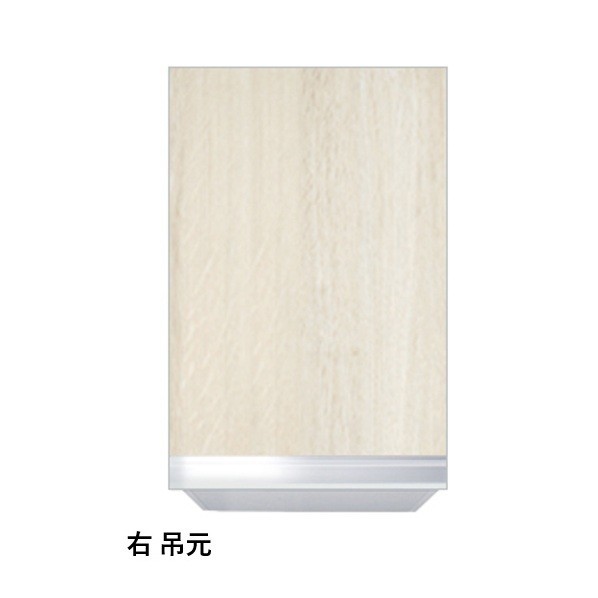 ワンド 不燃仕様吊り戸棚 (高さ45cm) 右 W30&times;D35.8&times;H45cm 木目 KTD3-45-30FH-RV-R 1台｜DIY FACTORY ONLINE SHOP