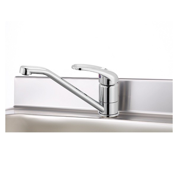 ワンド 水栓金具 シングルレバー水栓 (寒冷地用) W5&times;D22&times;H50cm SC-55AK 1台｜DIY FACTORY ONLINE SHOP 19,246円