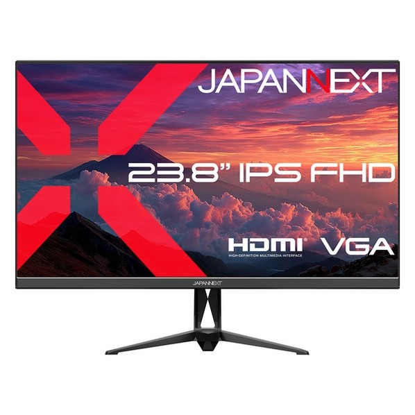 JAPANNEXT 液晶ディスプレイ 23.8型 ブラック JN-IPS238F3 1点｜DIY FACTORY ONLINE SHOP 14,639円