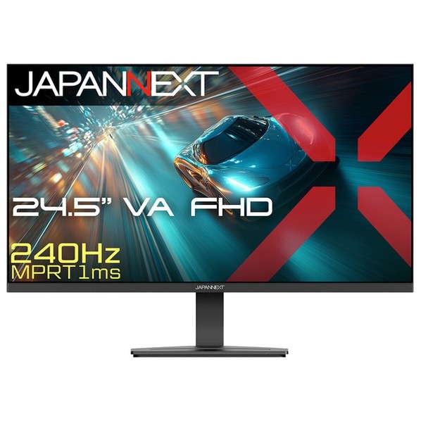 JAPANNEXT ゲーミング液晶ディスプレイ 24.5型 ブラック JN-V245G240F 1点｜DIY FACTORY ONLINE SHOP