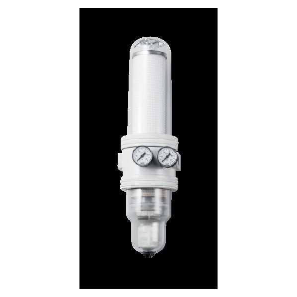 前田シェルサービス エアフィルター 抗菌･除菌3in1マルチ･ドライフィルタースケルトン Rc3/4インチ【2603mm_3】 SKT-110A-AB 1点