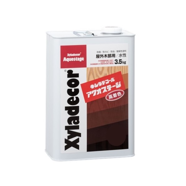 大阪ガスケミカル キシラデコール アクオステージ 3.5Kg マホガニ #407 1缶